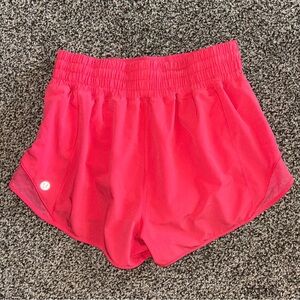 Lululemon Athletica Vibrant Pink Athletic Shorts